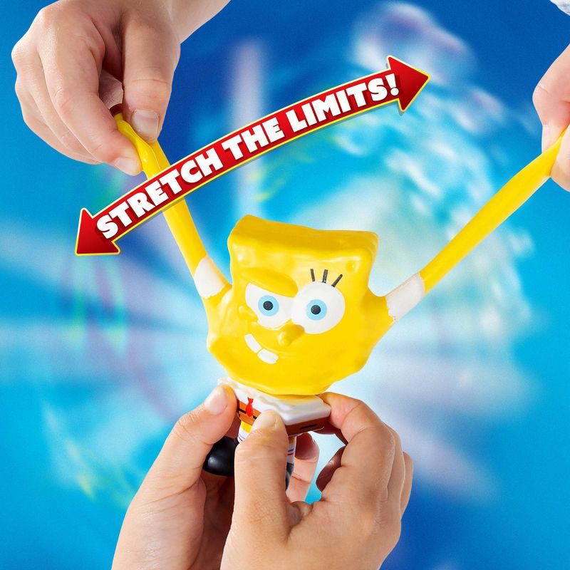 slide 5 of 5, Stretch Armstrong SpongeBob Mini Figure, 1 ct