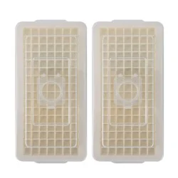 Cook With Color 2pk Crushed Ice Cube Trays Beige