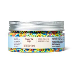 Electric Dot Sprinkles - 5oz - Favorite Day™