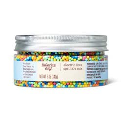 Electric Dot Sprinkles - 5oz - Favorite Day™