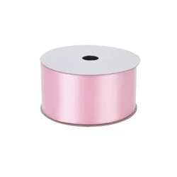 Bows And Sparkles 1.5"x9' Satin Gift Ribbon Light Pink