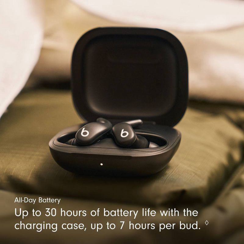 slide 6 of 10, Beats Powerbeats Fit Wireless Earbuds - Jet Black, 1 ct