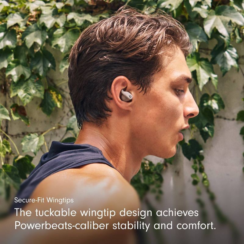 slide 5 of 10, Beats Powerbeats Fit Wireless Earbuds - Gravel Gray, 1 ct