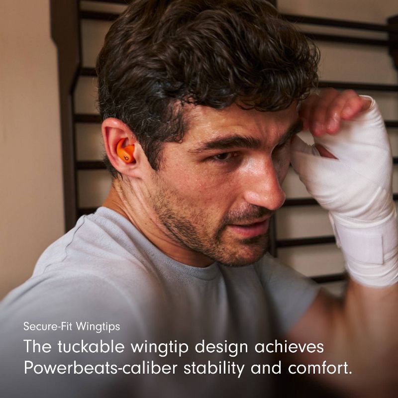 slide 5 of 10, Beats Powerbeats Fit Wireless Earbuds - Spark Orange, 1 ct