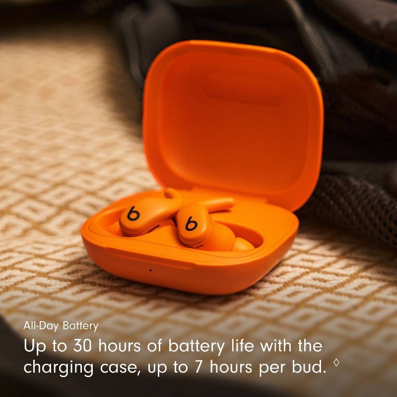 slide 6 of 10, Beats Powerbeats Fit Wireless Earbuds - Spark Orange, 1 ct