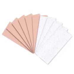 American Greetings 10ct 20"x20" Sparkle Tissue Paper for Mother's Day Pink/White