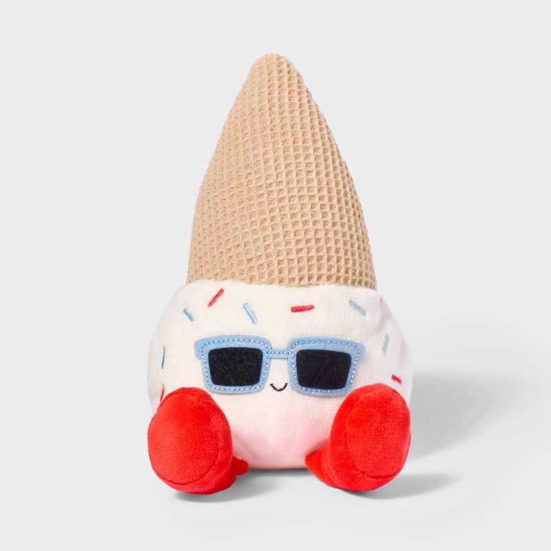 slide 1 of 2, 7.5'' Ice Cream Plush - Gigglescape™, 1 ct
