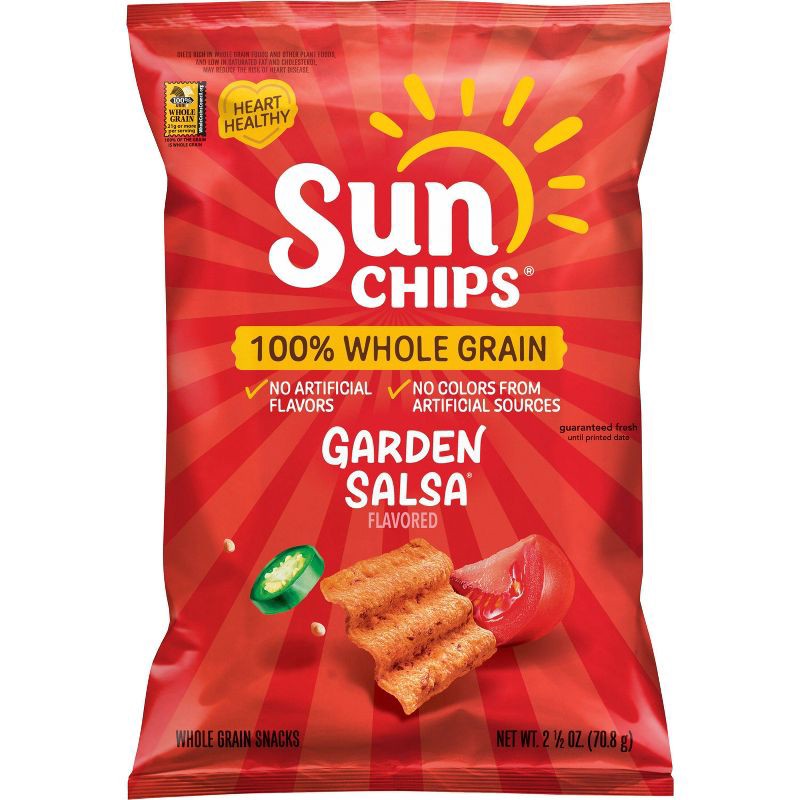 slide 1 of 7, SunChips Garden Salsa Chips - 2.5oz, 2.5 oz