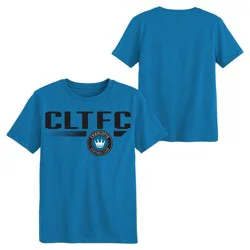MLS Charlotte FC Boys' Short Sleeve Core T-Shirt - S