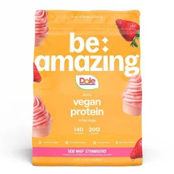 Be Amazing Dole Whip Vegan Protein Powder - Strawberry - 18.94oz