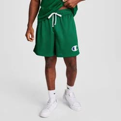 Champion Men's 7" Mesh Shorts - Verdant Green XS
