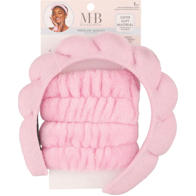 slide 1 of 1, ALMAR SALES COMPANY Spa Headband + Cuffs, 1 ct