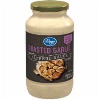 slide 1 of 4, Kroger Roasted Garlic Alfredo Sauce, 16 oz