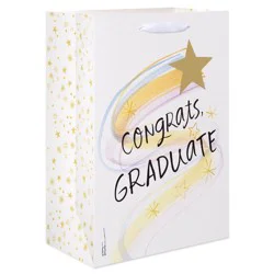 American Greetings Medium Graduation Gift Bag, Congrats 10"x7" Designed by Kathy Davis