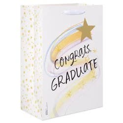 American Greetings Medium Graduation Gift Bag, Congrats 10"x7" Designed by Kathy Davis