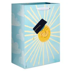 American Greetings Large Graduation Gift Bag, Sunshine 13"x10" Designed by Kathy Davis
