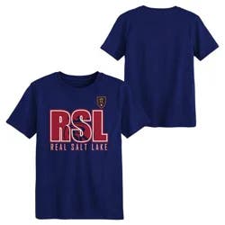 MLS Real Salt Lake Boys' Pullover Short Sleeve Core T-Shirt - M