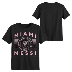 MLS Inter Miami CF Boys' Short Sleeve Messi T-Shirt - L