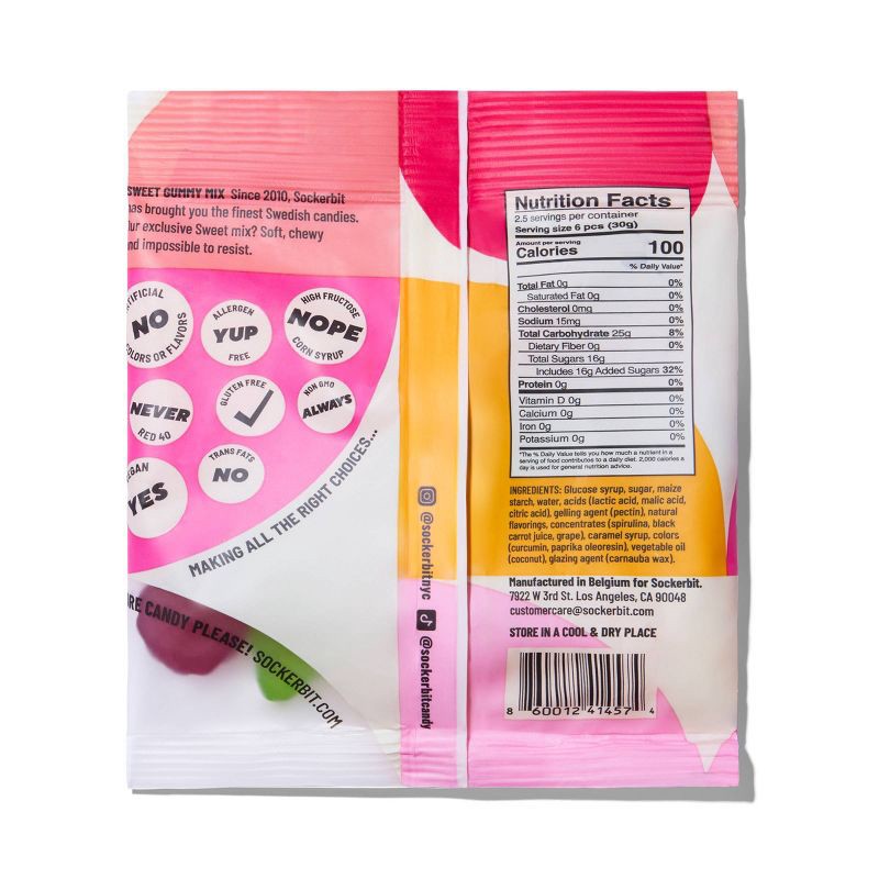 slide 2 of 5, Sockerbit Sweet Mix Candies - 2.82oz, 2.82 oz