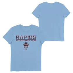 MLS Colorado Rapids Girls' Short Sleeve Crew Neck Basic T-Shirt - XS