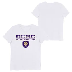 MLS Orlando City SC Girls' Short Sleeve Crew Neck Basic T-Shirt - M