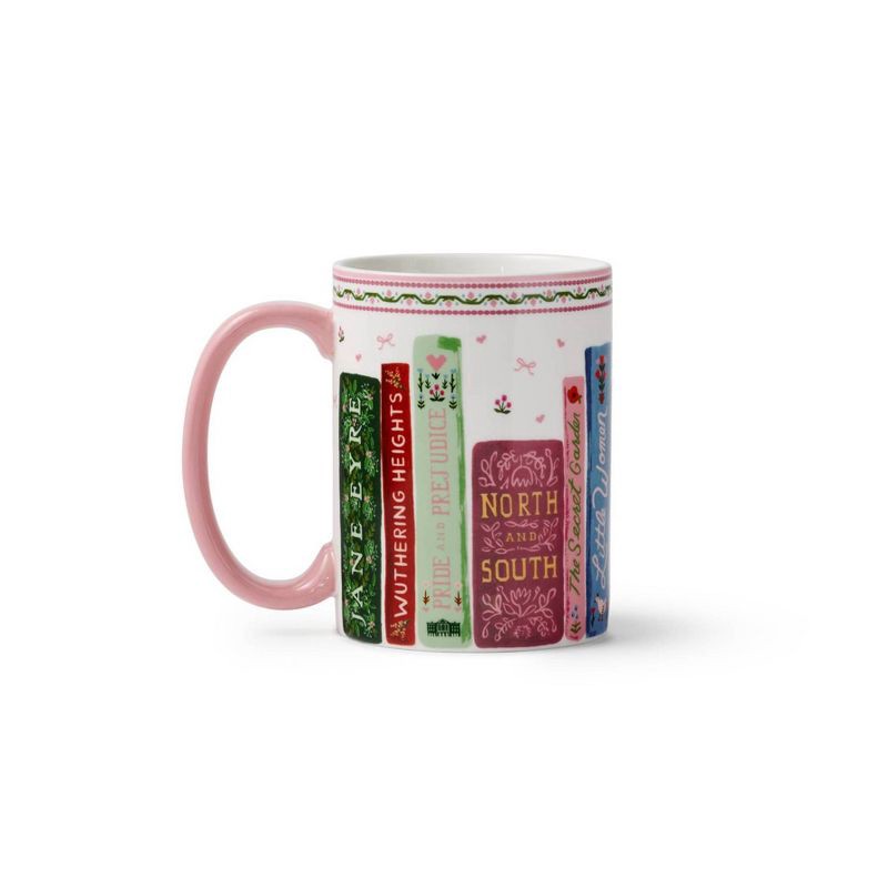 slide 2 of 4, Rifle Paper Co. 16oz Ladies Night Book Club Porcelain Mug, 16 oz