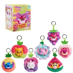 Happy Haul Disney Scents of Style Blind Box Clip-On Plush 4.5” Scented Vinyl Head Collectible Toy Short-Run Drop Ages 8+