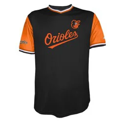 MLB Baltimore Orioles Men's TC Sublimated V-Neck Jersey - S
