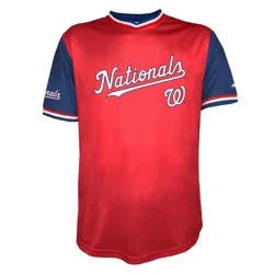 MLB Washington Nationals Men's TC Sublimated V-Neck Jersey - M