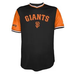 MLB San Francisco Giants Men's TC Sublimated V-Neck Jersey - S