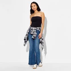 Women's ButterBliss Tube Top - Wild Fable™ Black XXS