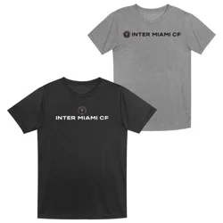 MLS Inter Miami CF Toddler Boys' 2pk Poly T-Shirt - 4T