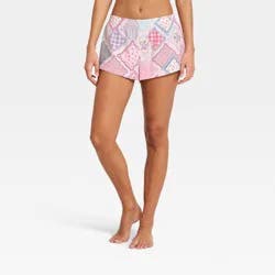 Women's Boxer Pajama Shorts 2.5"- Wild Fable™ Pink XS