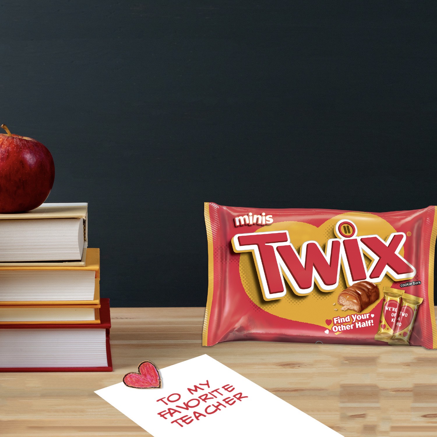 slide 6 of 8, TWIX Mates Chocolate Valentine's Day Chocolate Candy Bars, 10.43 Oz, 10.43 oz