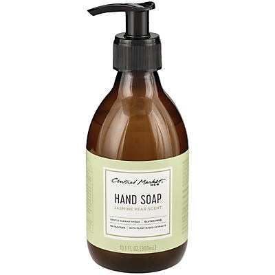 slide 1 of 1, Central Market Hand Soap Jasmin Pear Scent, 10.1 oz