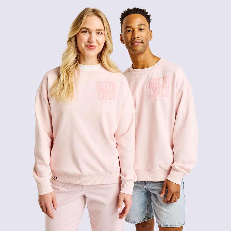 slide 1 of 5, Pokemon x Target Adult Crewneck Sweatshirt Pink - Pokémon x Target M, 1 ct