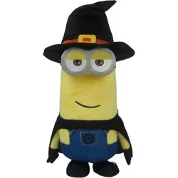Minions 13.5" Halloween Kevin as Witch Waddler