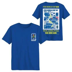 FIFA World Cup Philadelphia Youth Poster T-Shirt - L