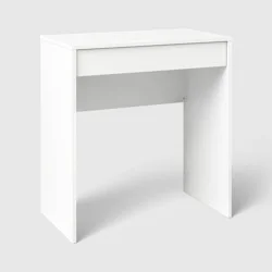 Compact Desk with Drawer White - Room Essentials™