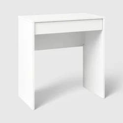 Compact Desk with Drawer White - Room Essentials™