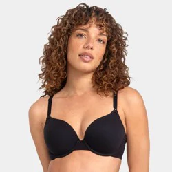 Fruit of the Loom Women's Underwire T-Shirt Bra - Black 36C