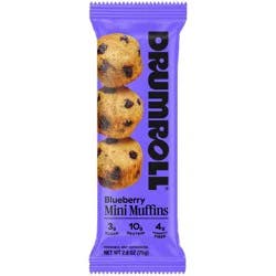 Drumroll Snacks Blueberry Mini Muffins - 2.6oz
