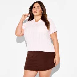 Women's Mini ButterBliss Skort - Wild Fable™ Brown XXL