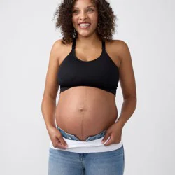 Ingrid & Isabel Everyday Maternity Bellaband - White S/M