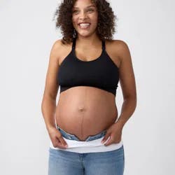 Ingrid & Isabel Everyday Maternity Bellaband - White S/M