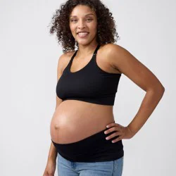 Ingrid & Isabel Everyday Maternity Bellaband - Black L/XL