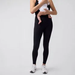 Ingrid & Isabel Everyday Maternity Postpartum Leggings - Black S