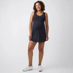 Ingrid & Isabel Everyday Maternity Active Dress - Black L