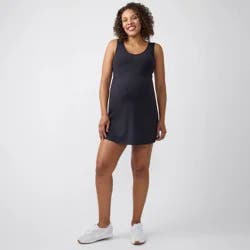 Ingrid & Isabel Everyday Maternity Active Dress - Black XXL