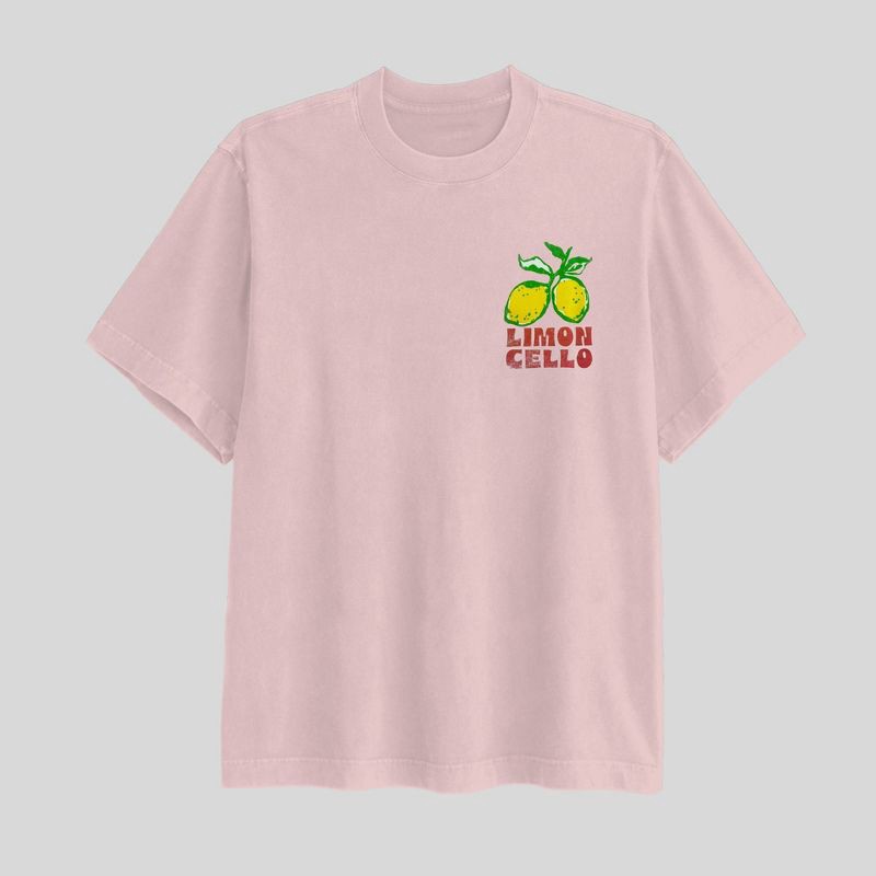 slide 1 of 4, Mad Engine Men's Limoncello Short Sleeve Graphic T-Shirt - Light Pink XL, 1 ct